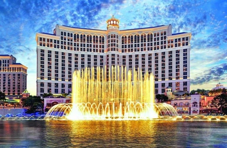 Encore at Wynn Las Vegas in Las Vegas — The 74,000-sq-ft Encore casino — the smaller, sunlit sister floor to Wynn, connected via the Esplanade and sharing the Wynn Rewards program