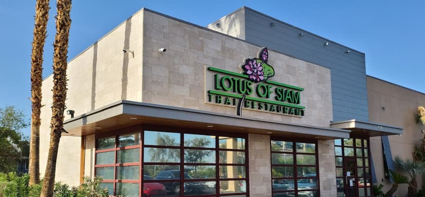 Lotus of Siam in Las Vegas — Chef Saipin Chutima's Northern Thai restaurant — James Beard Best Chef Southwest winner, on Flamingo Road since 2017