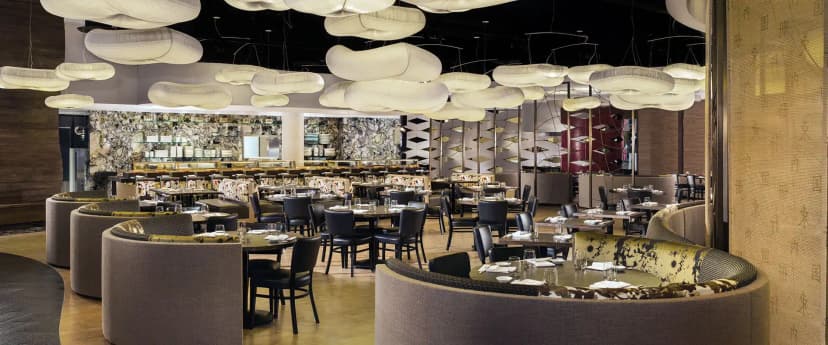 Nobu Las Vegas in Las Vegas — Nobu Matsuhisa's original Las Vegas outpost at Caesars Palace — the flagship omakase and a long-running Japanese-Peruvian menu