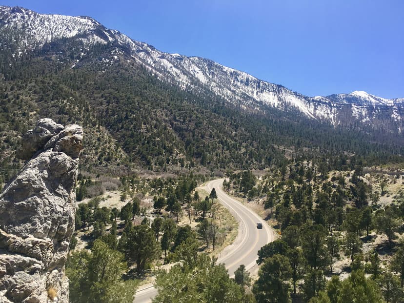 Mount Charleston in Las Vegas — An 11,916-foot peak in the Spring Mountains National Recreation Area — pine forests, summer hiking, and Lee Canyon snow 45 minutes from the Strip