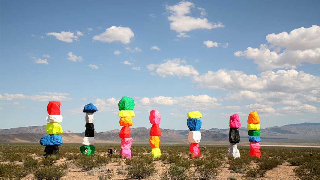 Seven Magic Mountains - Las Vegas Outdoor