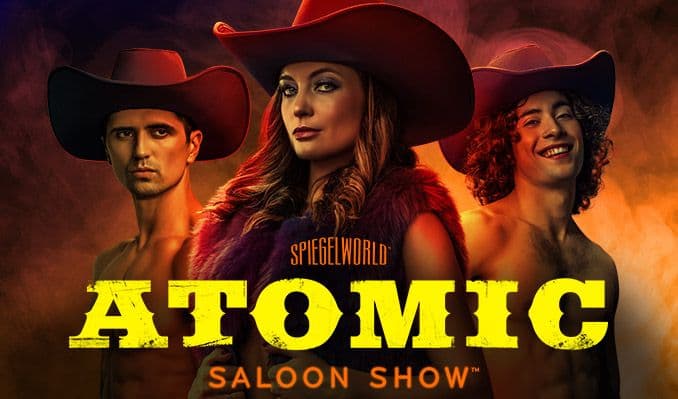 Atomic Saloon Show in Las Vegas — Spiegelworld's Western-themed raunchy cabaret at the Venetian — the Absinthe creators' 2019 companion production